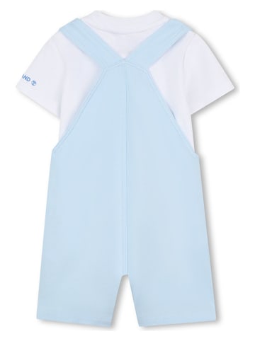 Timberland 2-delige outfit wit/lichtblauw