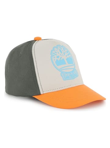 Timberland Czapka w kolorze oliwkowo-pomarańczowym