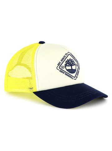 Timberland Czapka w kolorze granatowo-żółtym