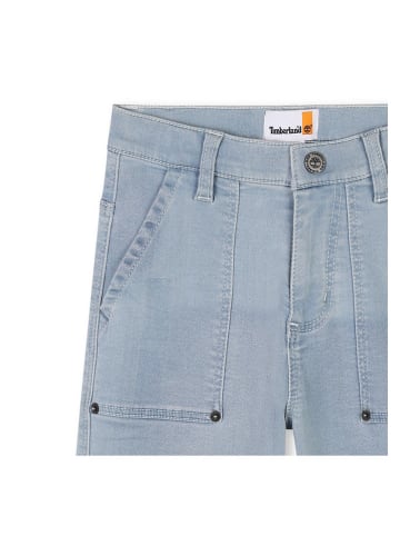 Timberland Bermudy dżinsowe w kolorze błękitnym