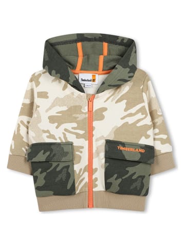 Timberland Bluza w kolorze oliwkowo-beżowym