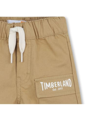 Timberland Szorty dżinsowe w kolorze beżowym