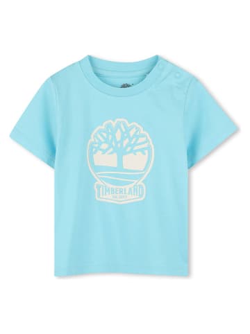 Timberland Koszulka w kolorze błękitnym