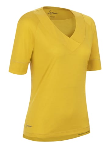 LaMunt Koszulka funkcyjna "Alexandra" w kolorze żółtym