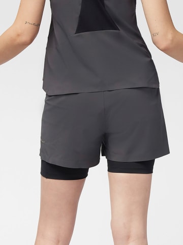 LaMunt 2-in-1 short "Teresa Light" antraciet