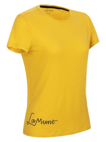 LaMunt Koszulka funkcyjna "Alexandra" w kolorze żółtym