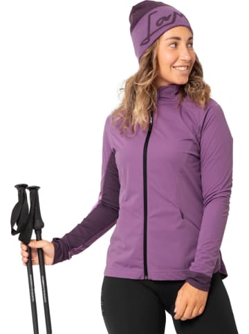 LaMunt Hybrydowa kurtka przeciwwiatrowa "Eliana" w kolorze fioletowym