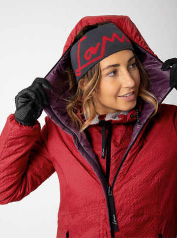 LaMunt Wende-Steppjacke in Rot/ Lila