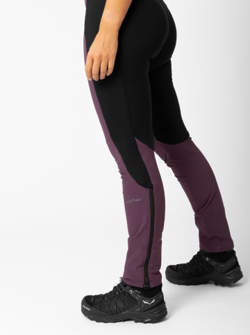 LaMunt Functionele leggings "Johanna" paars/zwart