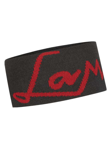 LaMunt Stirnband "Martha" in Schwarz/ Rot
