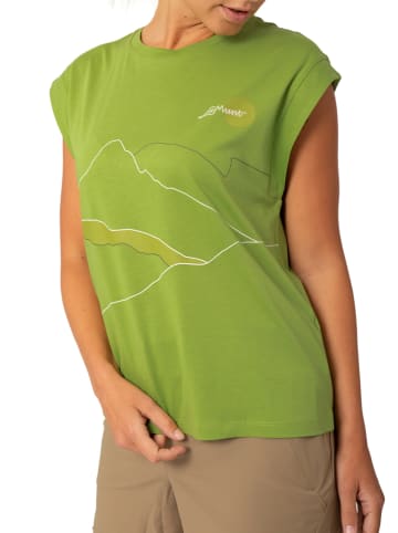 LaMunt Top funkcyjny "Erika" w kolorze zielonym