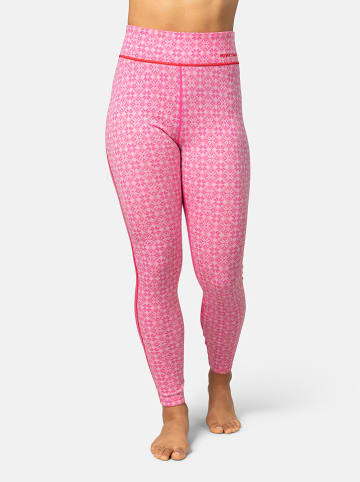KARI TRAA Merinowoll-Thermounterhose "Rose Light" in Pink