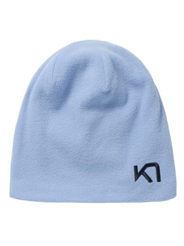 KARI TRAA Czapka w kolorze błękitnym