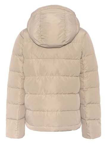 KARI TRAA Winterjacke "Linn" in Taupe