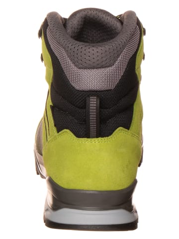 LOWA Skórzane botki trekkingowe "Vigo GTX" w kolorze limonkowym