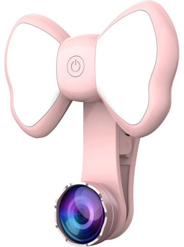 SWEET ACCESS Lampa LED w kolorze jasnoróżowym do selfie
