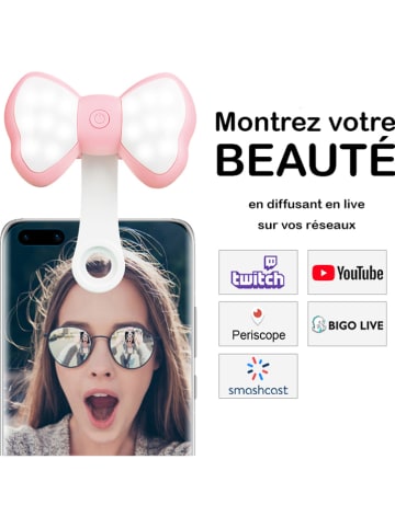 SWEET ACCESS LED-Selfie-Licht in Rosa