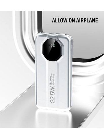 SWEET ACCESS Powerbank w kolorze białym - 20.000 mAh