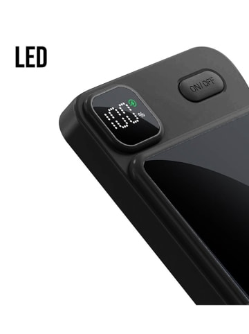 SWEET ACCESS Powerbank w kolorze czarnym - 10.000 mAh