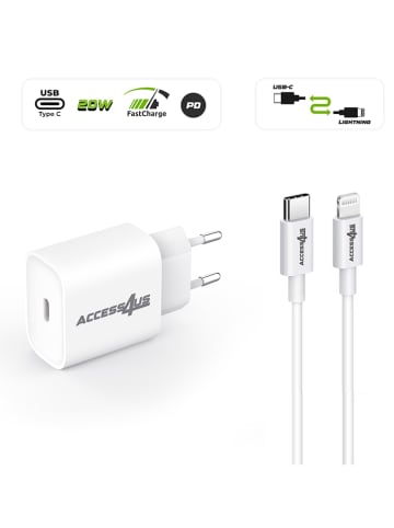 SmartCase Ladekabel in Weiß