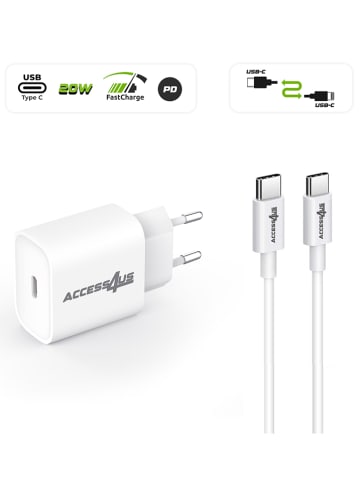 SmartCase Ladekabel in Weiß