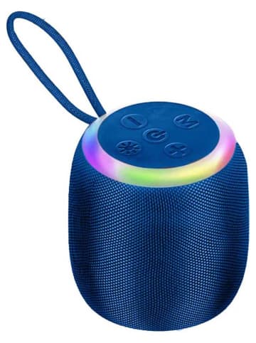 SWEET ACCESS Bluetooth-Lautsprecher mit LED-Beleuchtung in Dunkelblau