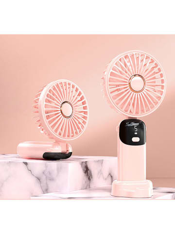 SWEET ACCESS Wentylator stołowy USB w kolorze jasnoróżowym