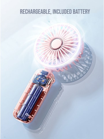 SWEET ACCESS USB-Tischventilator in Rosa