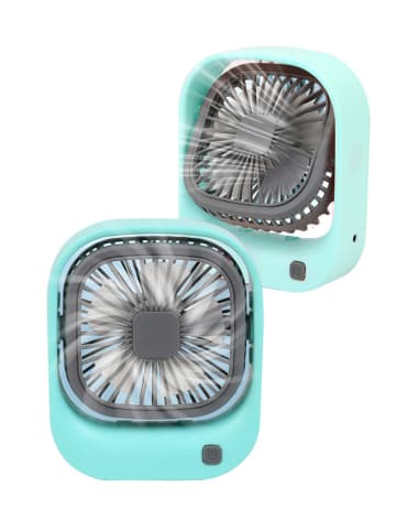 SmartCase USB-Tischventilator in Türkis