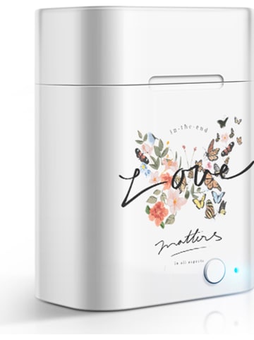 SWEET ACCESS Kabellose Bluetooth-In-Ear-Kopfhörer in Weiß/ Roségold