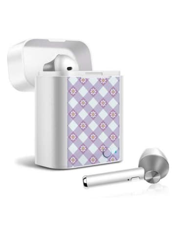 SWEET ACCESS Kabellose Bluetooth-In-Ear-Kopfhörer in Silber/ Lila
