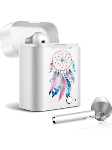 SWEET ACCESS Kabellose Bluetooth-In-Ear-Kopfhörer in Weiß/ Bunt
