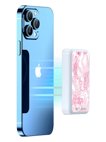 SWEET ACCESS Powerbank in Rosa/ Weiß - 10000 mAh