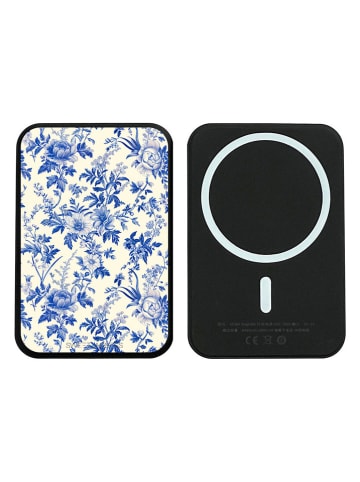 SWEET ACCESS Powerbank in Schwarz/ Creme/ Blau - 10.000 mAh