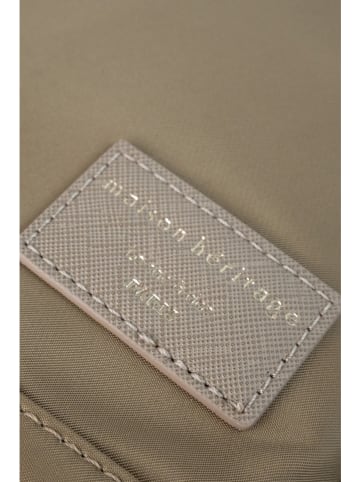 maison héritage PARIS Rugzak "Renji" taupe - (B)28 x (H)41 x (D)12 cm