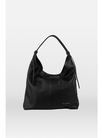 maison héritage PARIS Leren schoudertas "Tejo" zwart - (B)40 x (H)41 cm