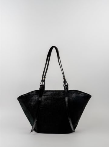 maison héritage PARIS Shopper bag "Lumi" w kolorze czarnym - 30 x 29 x 11 cm