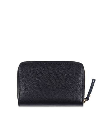 maison héritage PARIS Leder-Geldbörse "Moni" in Schwarz - (B)12 x (H)10 cm