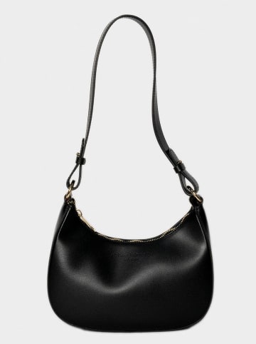 maison héritage PARIS Leren schoudertas "Brisac" zwart - (B)23 x (H)18 x (D)8 cm