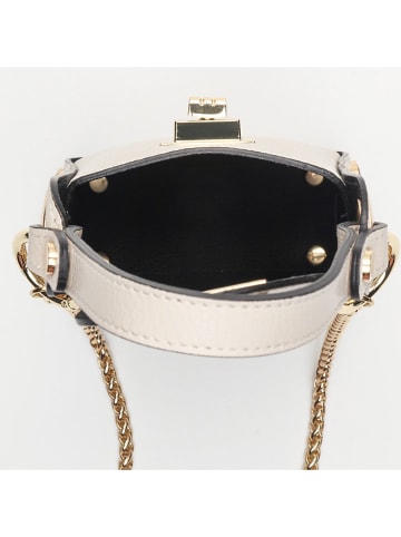 maison héritage PARIS Leren smartphonetas "Vera" crème - (B)12 x (H)17 x (D)5 cm