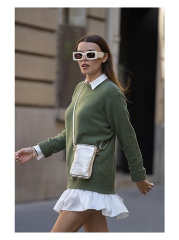 maison héritage PARIS Leren smartphonetas "Laila" goudkleurig