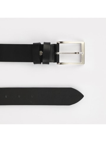 maison héritage PARIS Leder-Gürtel "Giulio" in Schwarz