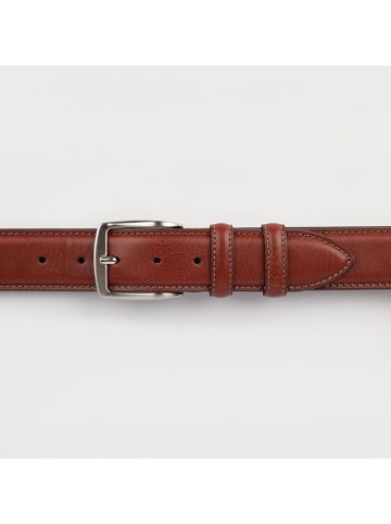 maison héritage PARIS Leren riem "Mario" lichtbruin