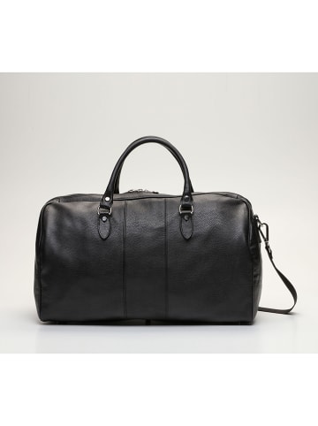 maison héritage PARIS Skórzana torba podróżna "Week" w kolorze czarnym - 52 x 34 x 18 cm