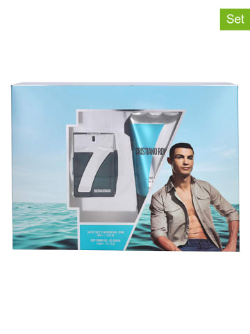 CR7 CRISTIANO RONALDO 2-delige set "CR7 Origins" - eau de toilette en douchegel
