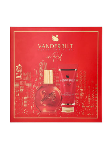 Gloria Vanderbilt 2tlg. Set: "Vanderbilt In Red" - EdP und Bodylotion