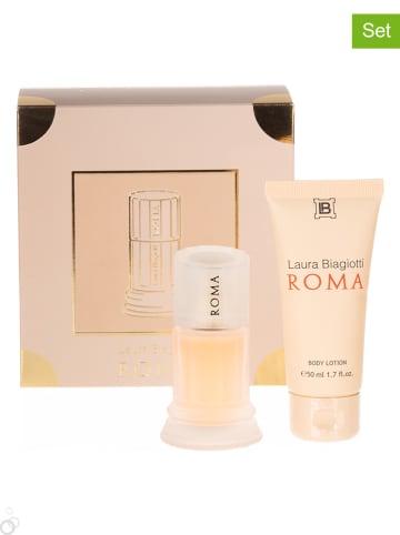 Laura Biagiotti 2-delige set: "Roma Donna" - eau de toilette en bodylotion