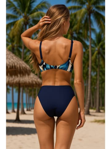 Aquarilla Bikini w kolorze granatowym