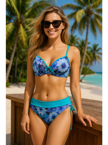 Aquarilla Bikini w kolorze niebiesko-turkusowym