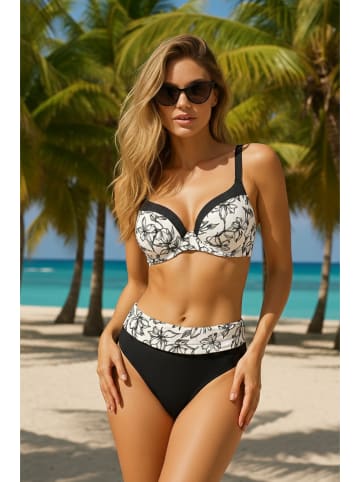 Aquarilla Bikini in Schwarz/ Weiß